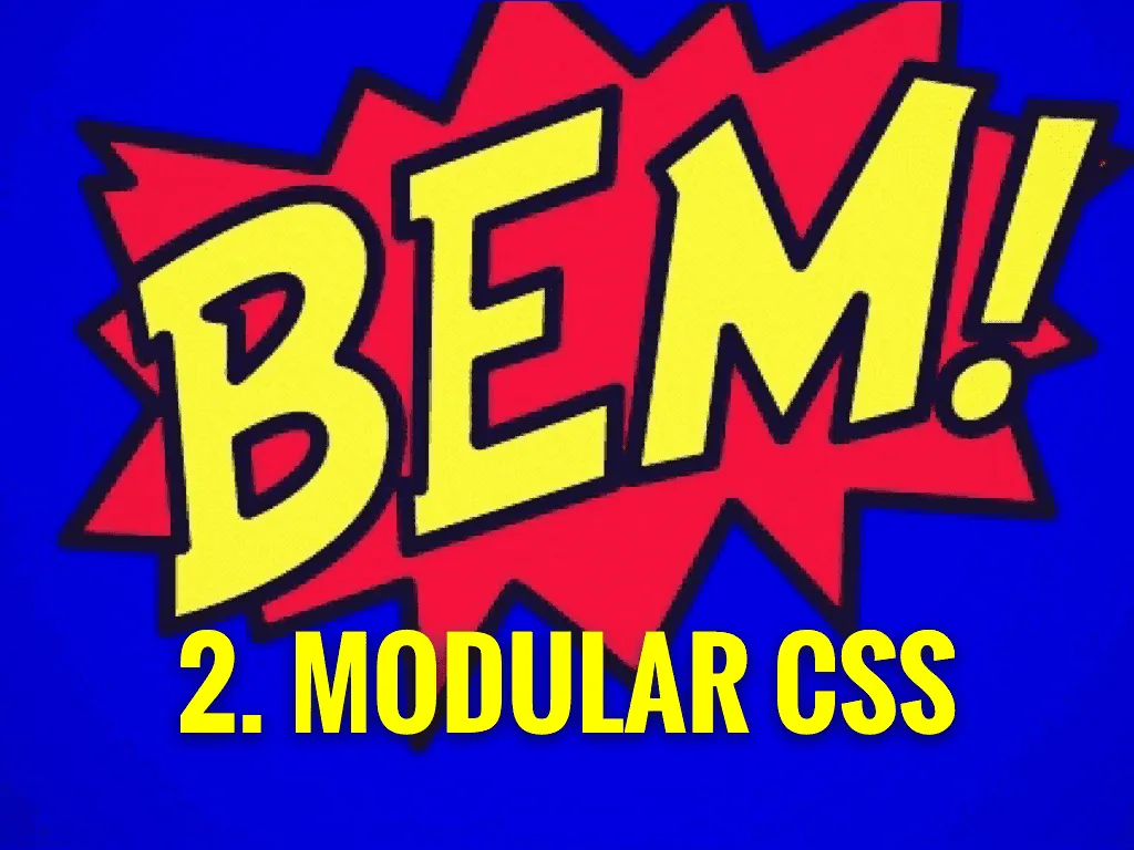 Modular CSS